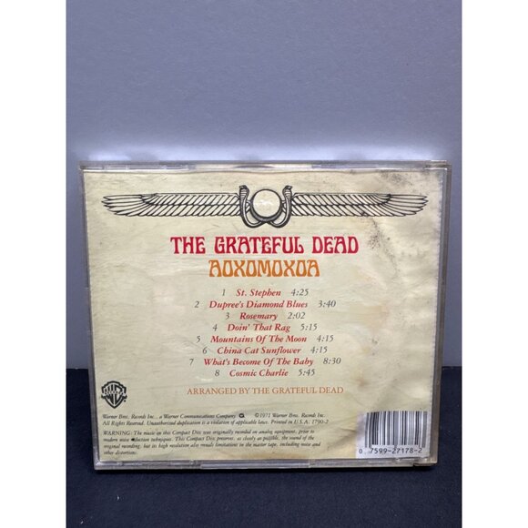 The Grateful Dead Aoxomoxoa Album CD - Picture 4 of 4